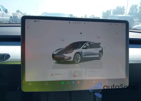 2023 Tesla Model 3 Long Range Dual Motor All-Wheel Drive z USA, uszkodzony, nr VIN 5YJ3E1EBXPF631851